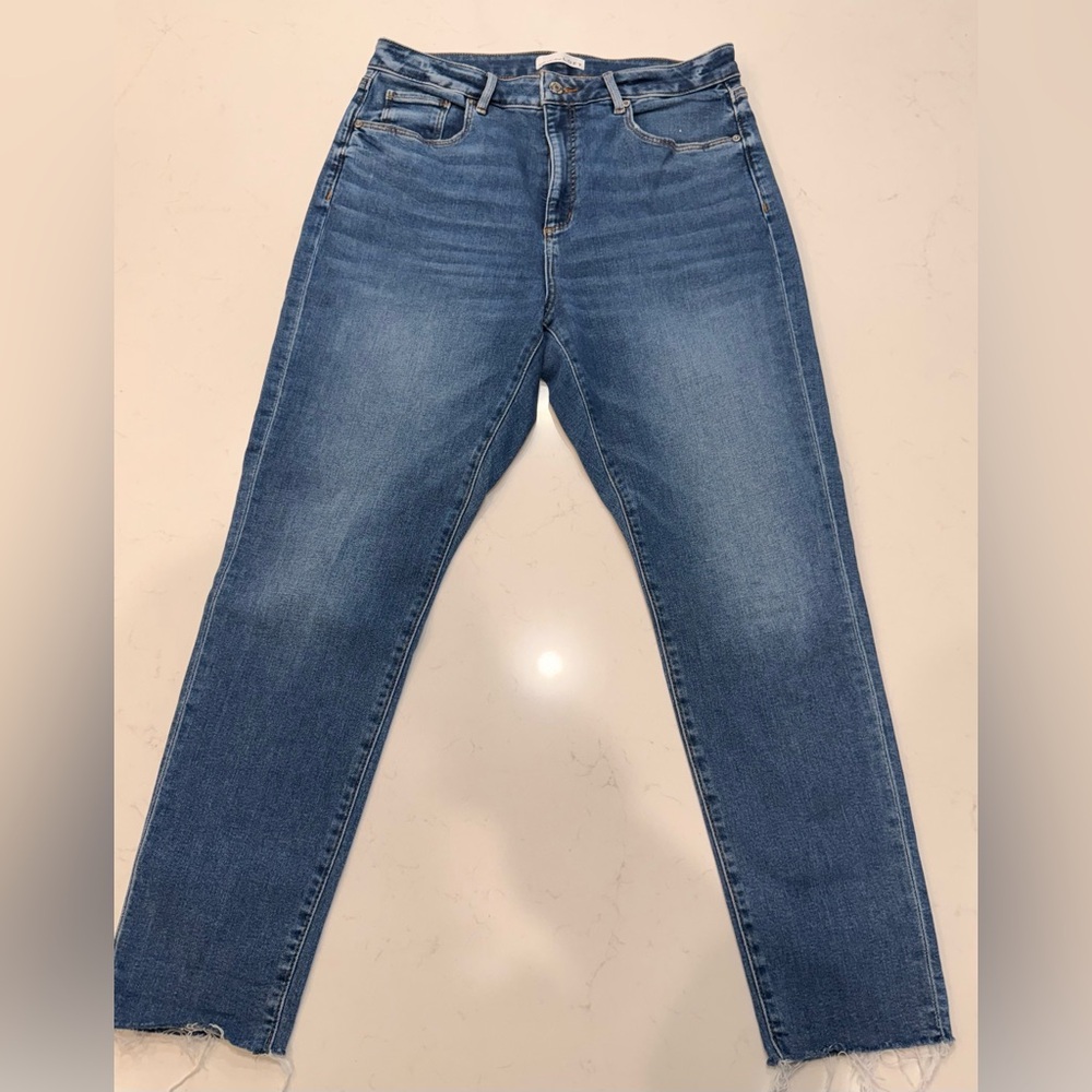 LOFT Women's Skinny Jeans in Medium Blue Wash